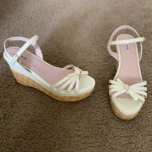 Miu Miu Vernice Talco - 5XZ058 a Women’s size 38